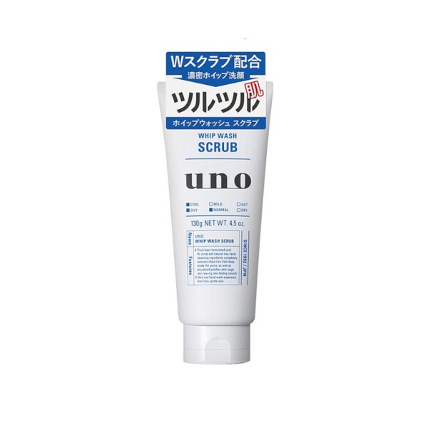 Shiseido - Uno Whip Wash - Scrub - 130g