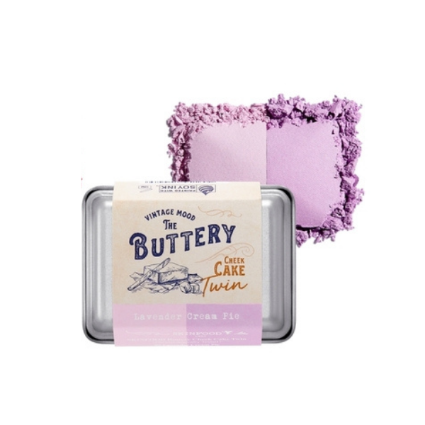 [Deal] SKINFOOD - Buttery Cheek Cake Twin - 9.5g - 02 Lavender Cream Pie