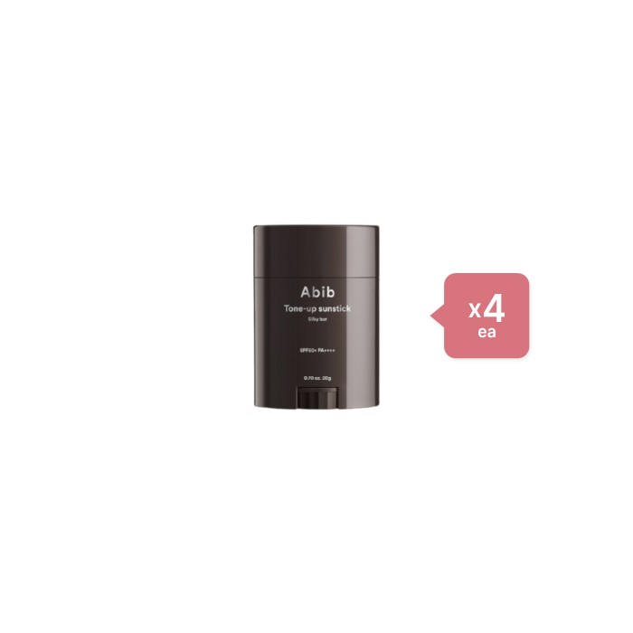 Abib - Tone-Up Sunstick Silky Bar SPF50+ PA++++ - 20g (4ea) Set