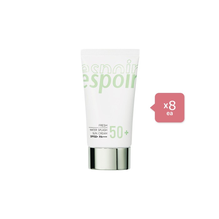 eSpoir Water Splash Sun Cream Fresh SPF50+ PA++++ - 60ml (8ea) Set