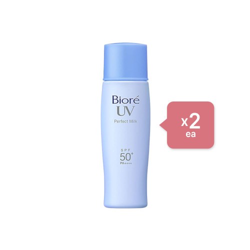 Kao - Biore UV Sunscreen Perfect Milk SPF50+ PA++++ - 40ml - 2pcs