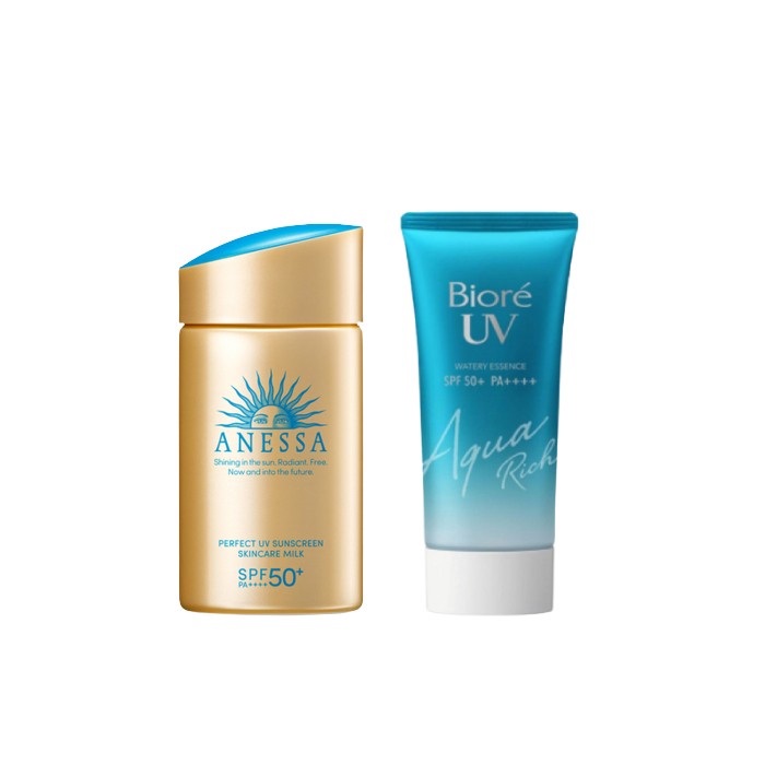 Shiseido X Kao Sunscreen Set