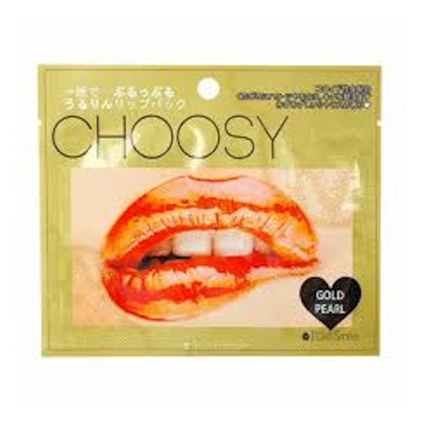 Sun Smile - Pure Smile CHOOSY Hydrogel Lip Pack (Gold Pearl) - 1pcs