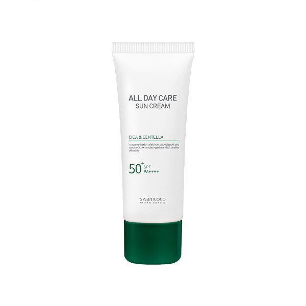 SWANICOCO - All Day Care Cica&Centella Sun Cream SPF50+ PA++++ - 50ml