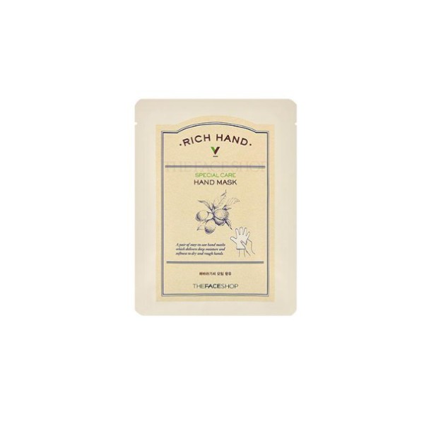 THE FACE SHOP - Rich Hand V Special Care Hand Mask - 16g