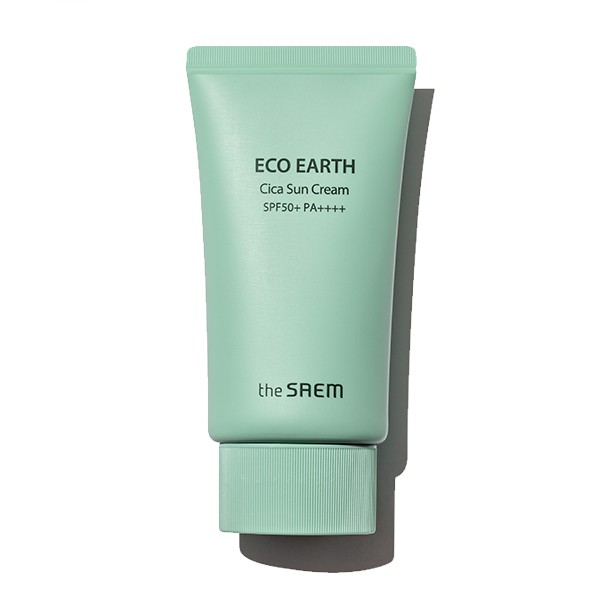The Saem - Eco Earth Cica Sun Cream SPF50+PA++++ - 50g
