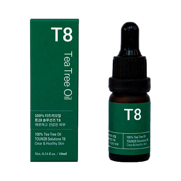 TOUN28 - Solutions T8 100% Tea Tree Oil - Clear & Healthy Skin - 10ml