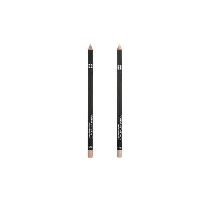 The Saem - Cover Perfection Concealer Pencil - 1.4g - 1.0 Clear Beige (1ea) + 2.0 Rich Beige (1ea) Set