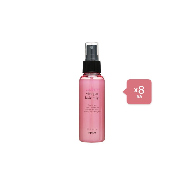 A'PIEU - Raspberry Vinegar Hair Mist - 105ml (8ea) Set