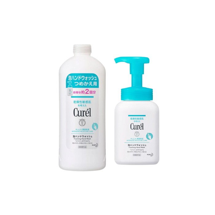 Kao - Curel Intensive Moisture Care Foaming Hand Wash & Refill Set