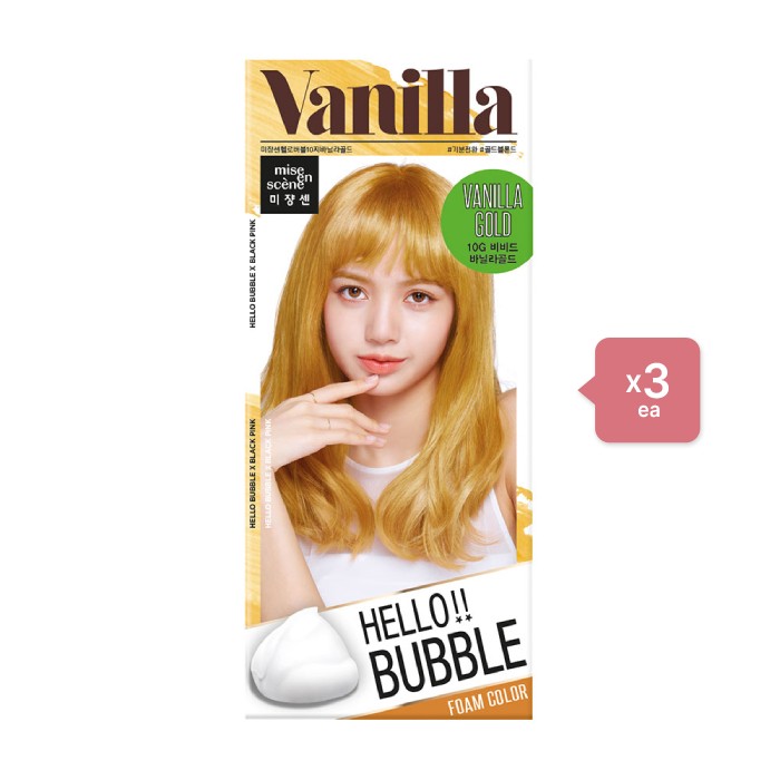 miseensc?ne Hello bubble - 10G Vanilla Gold (3ea) Set