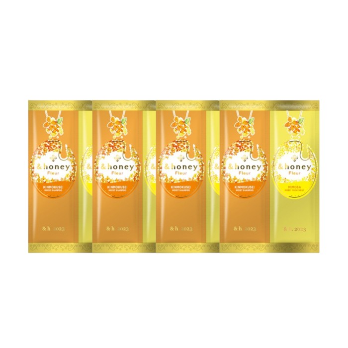 ViCREA - & honey Fleur Shampoo & Treatment Trial Set - 10ml+10g - (4ea) Set