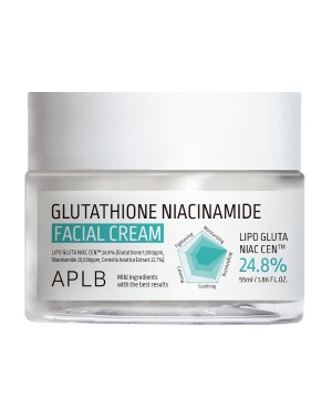 [DEAL]APLB - Glutathione Niacinamide Facial Cream - 55ml