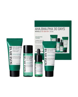 [Deal] SOME BY MI - AHA-BHA-PHA 30 Days Miracle Acne SOS Kit

