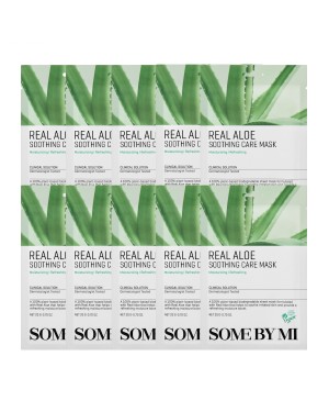 [Deal] SOME BY MI - Real Aloe Soothing Care Mask - 10pcs