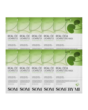 [Deal] SOME BY MI - Real Cica Calming Care Mask - 10pcs