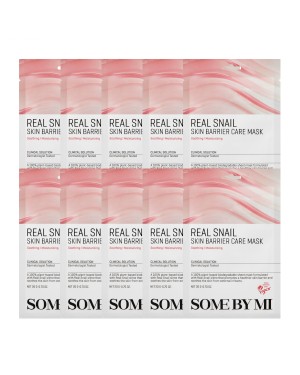 [Deal] SOME BY MI - Real Snail Skin Barrier Care Mask - 10pcs