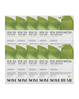 [Deal] SOME BY MI - Real Super Matcha Pore Care Mask - 10pcs
