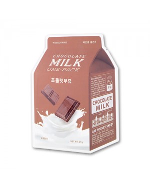 [DEAL]A'PIEU - Milk One Pack Sheet Mask - Chocolate - 1pc