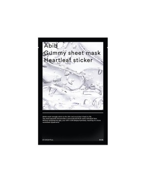 [Deal] Abib - Gummy Sheet Mask - Heartleaf Sticker - 1pc