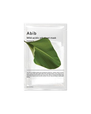 [Deal] Abib - Mild Acidic pH Sheet Mask - Heartleaf Fit - 1pc