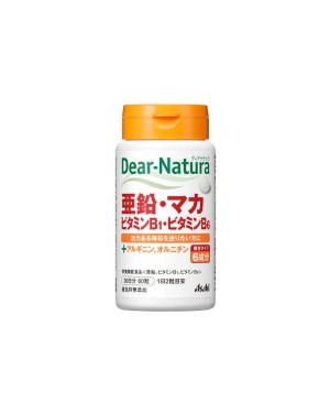 Asahi - Dear Natura Zinc, Maca, Vitamin B1, Vitamin B6 30 Days Supply - 60 tablets