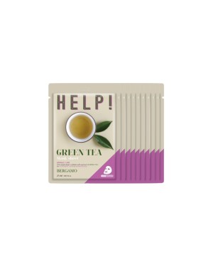 Bergamo - Help! Mask Pack - Green tea - 10pcs