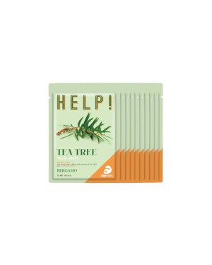 Bergamo - Help! Mask Pack - Tea Tree - 10pcs