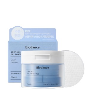 Biodance - Cera-Nol Gel Toner Pads - 140g/60pads