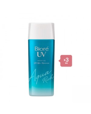 Biore UV Aqua Rich Watery Gel (3ea) Set