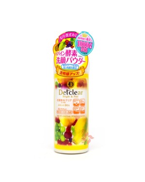 brilliant colors - MEISHOKU - DETCLEAR Bright & Peel Fruit Enzyme Powder Wash - 75g