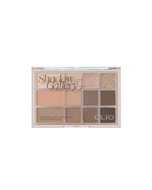 [Deal] CLIO - Shade & Shadow Palette - 1.4gX3, 0.6gX9 - 01 Shadow Gallery