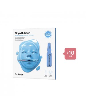 Dr. Jart+ Cryo Rubber Mask - Moisturizing Hyaluronic Acid  (10ea) Set