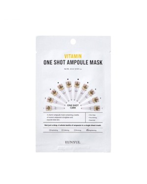 EUNYUL - Vitamin One Shot Ampoule Mask - 1pc