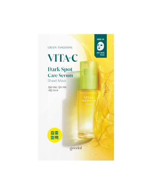 Goodal - Green Tangerine Vita C Dark Spot Care Serum Sheet Mask (US Version) - 1pc