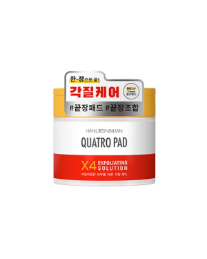 HANURSINBIHAN - Quatro Solution Exfoliante Pad - 70ea, 195ml