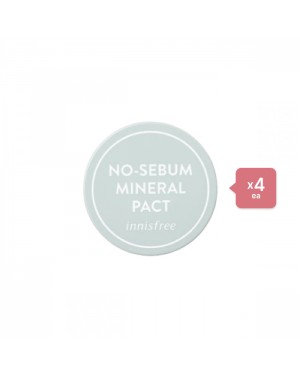 innisfree - No Sebum Mineral Pact (4ea) Set