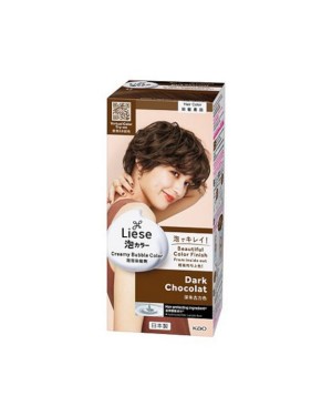 [Deal] Kao - Liese Creamy Bubble Color (Natural Series) - 1 Box - Dark Chocolate