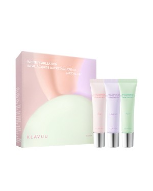 KLAVUU - White Pearlsation Ideal Actress Backstage Cream Special Set(Renewal) - 10ml*3