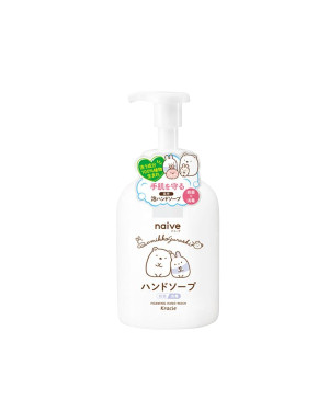 Kracie - Naive Medicated Plant Based Foaming Hand Soap Pump Sumikko Gurashi - 500ml