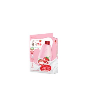 Kwailnara - Strawberry Milk Vitalizing Mask - 10pcs