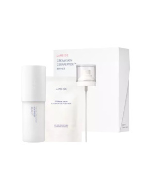 LANEIGE - Cream Skin Cerapeptide Refiner + Refill Set With Pump - 170ml + 120ml