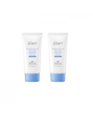 make p:rem UV Defense Me. Calming Sun Cream (2ea) Set