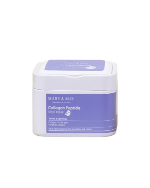 Mary&May - Collagen Peptide Vital Mask - 30pcs/400g
