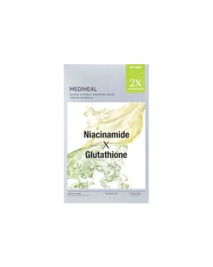 Mediheal - Derma Synergy Wrapping Mask Sheet for Blemish (Niacinamide x Glutathione) - 1pc