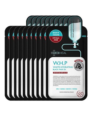 Mediheal - W.H.P White Hydrating Black Mask EX - 10pcs