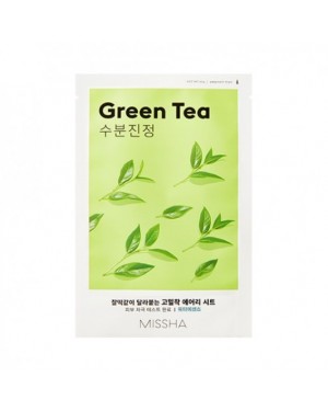 MISSHA - Airy Fit Sheet Mask - Green Tea - 1pc