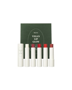 Nacific - Vegan Lip Glow Set - 3.9g * 5ea