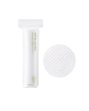 NATURE REPUBLIC - Beauty Tool Tampon en coton rond - 210ea