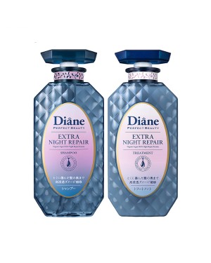 NatureLab - Moist Diane Perfect Beauty Extra Night Repair Shampoo & Treatment Set - 450ml + 450ml